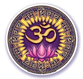 Klistermärke Om namah shivaya